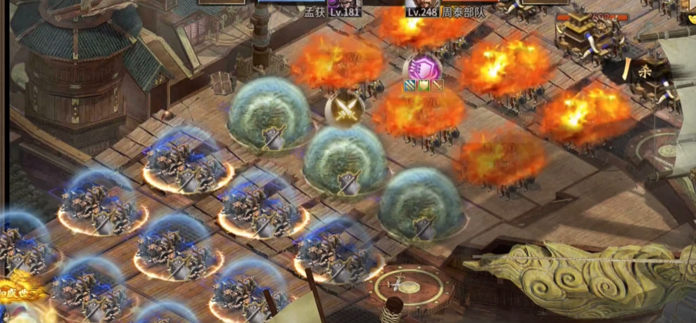 攻城掠地里248级副本怎么过