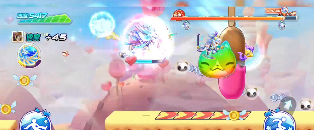 天天酷跑雷云图怎么跑 天天酷跑雷云图怎么跑