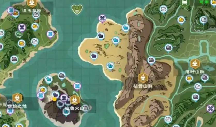 创造与魔法中枯骨山脉在哪里