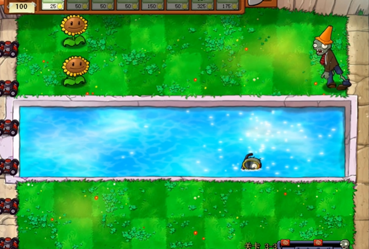 植物大战僵尸95版3-3怎么过 植物大战僵尸95版3-3怎么过