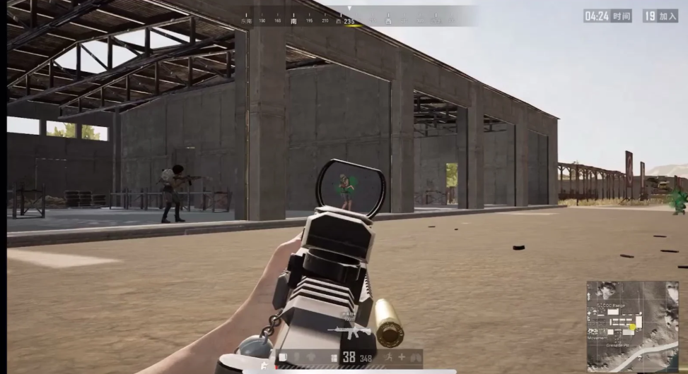 绝地求生如何快速连发枪