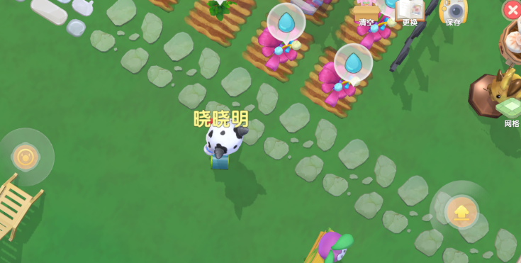 摩尔庄园邻居怎么修路