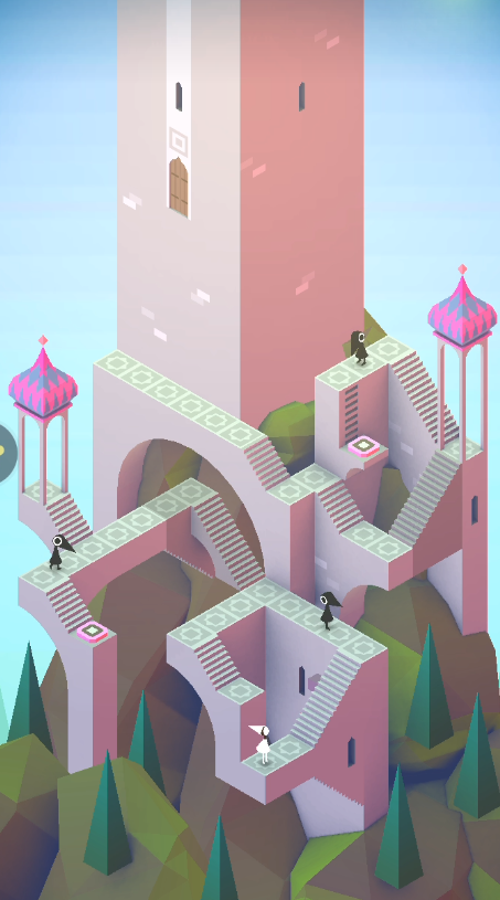 纪念碑谷100关怎么玩