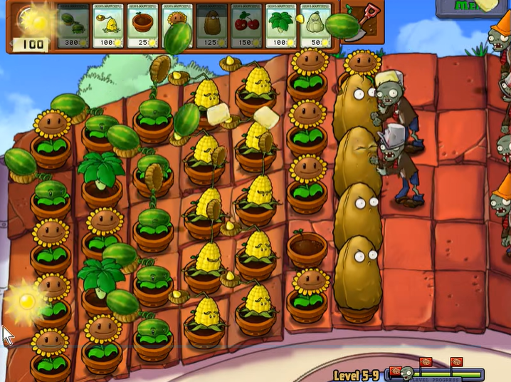 95植物大战僵尸5-9怎么过