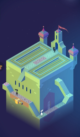 纪念碑谷第六关怎么走道