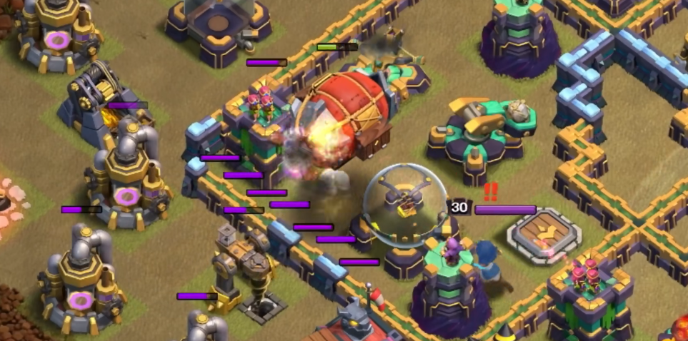 部落冲突飞艇带什么兵好