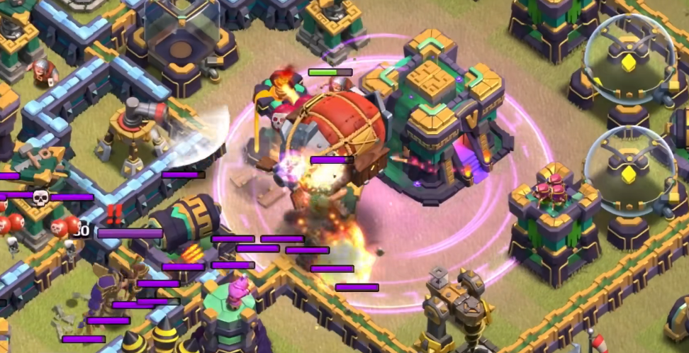 部落冲突飞艇带什么兵好