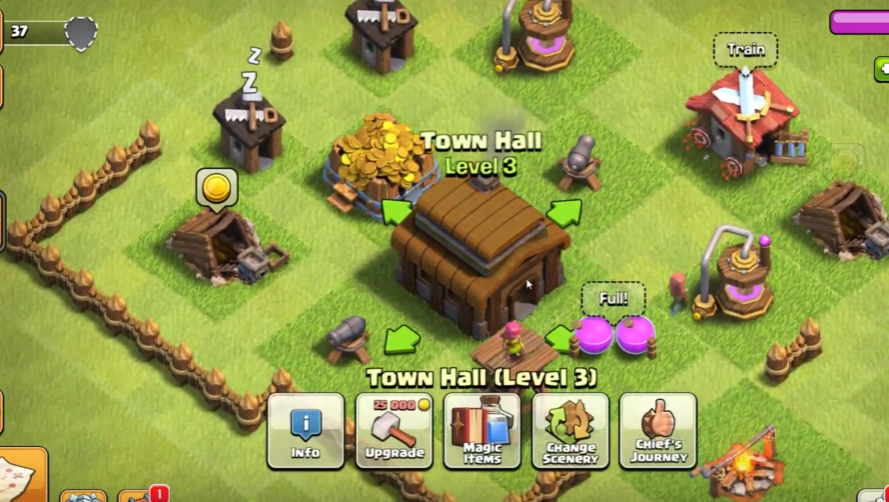 部落冲突如何强化建筑