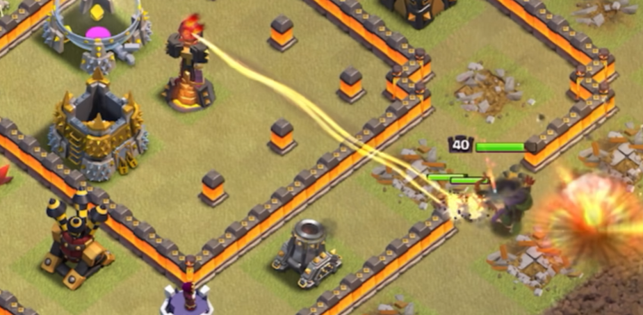 部落冲突如何攻击塔防