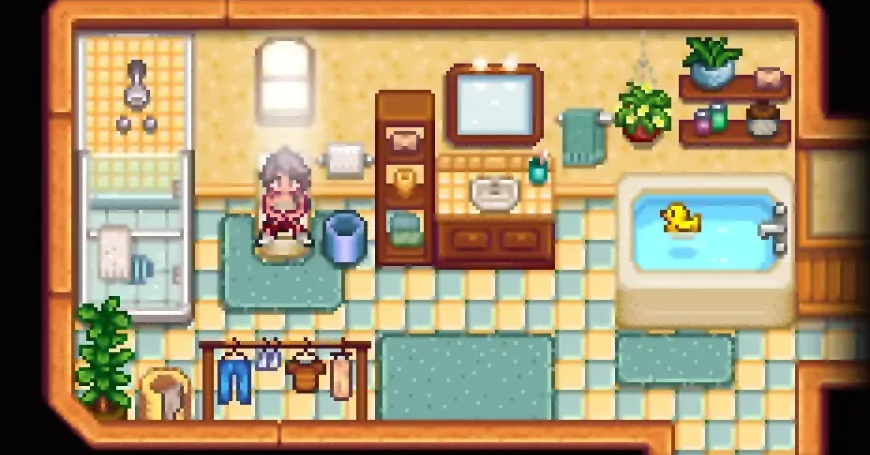 星露谷物语浴室怎么用