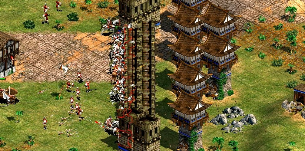 帝国时代2如何升级瞭望塔