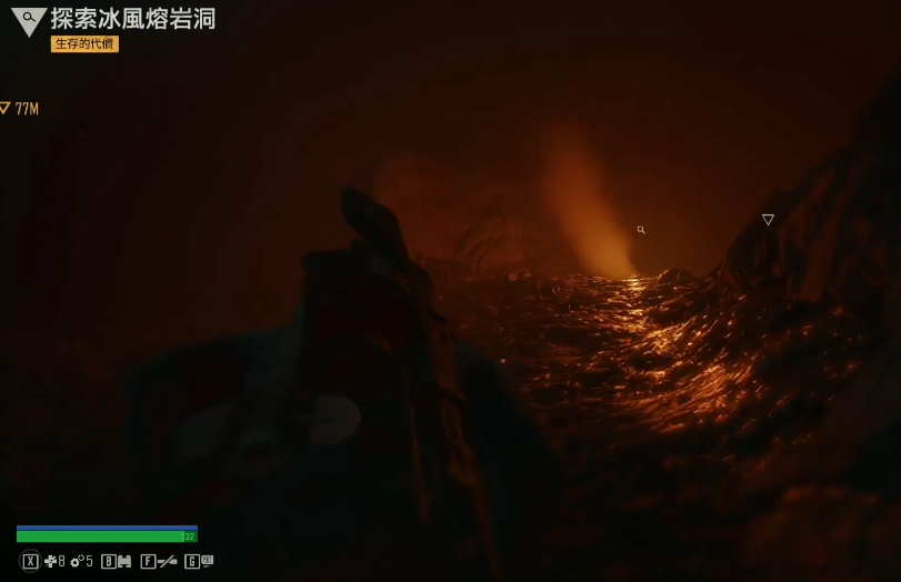 往日不再冰风熔岩洞怎么出去