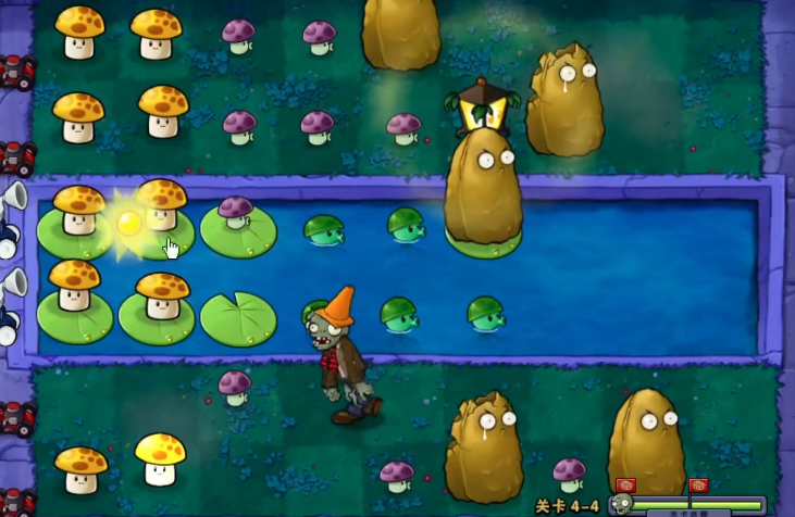 植物大战僵尸4-4怎么过关