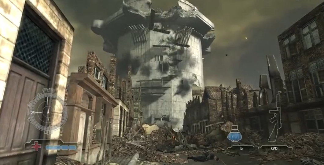 使命召唤4摧毁防空炮怎么打