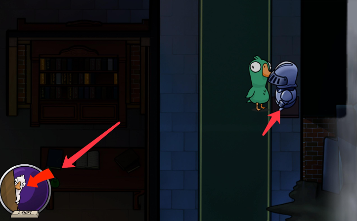 鹅鸭杀工程师躲在哪里