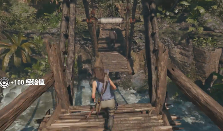 古墓丽影9过桥那关怎么过