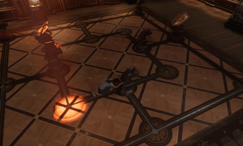 古墓丽影11棋盘怎么过