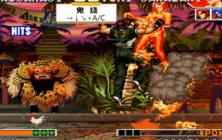 拳皇97草稚京怎么放大招