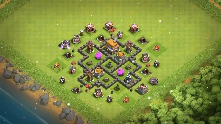 部落冲突怎样升级炮兵