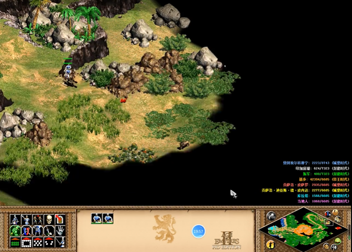 帝国时代2黄金国第一关怎么玩